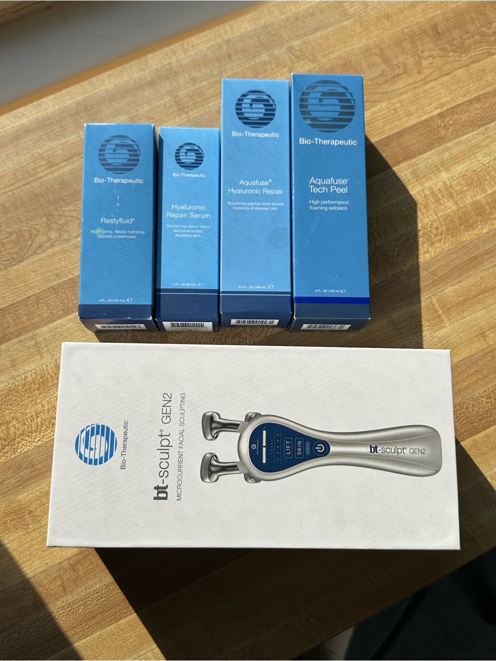 New Bio-Therapeutic Microcurrent Facial Sculpting System + Skincare ($670 Value)